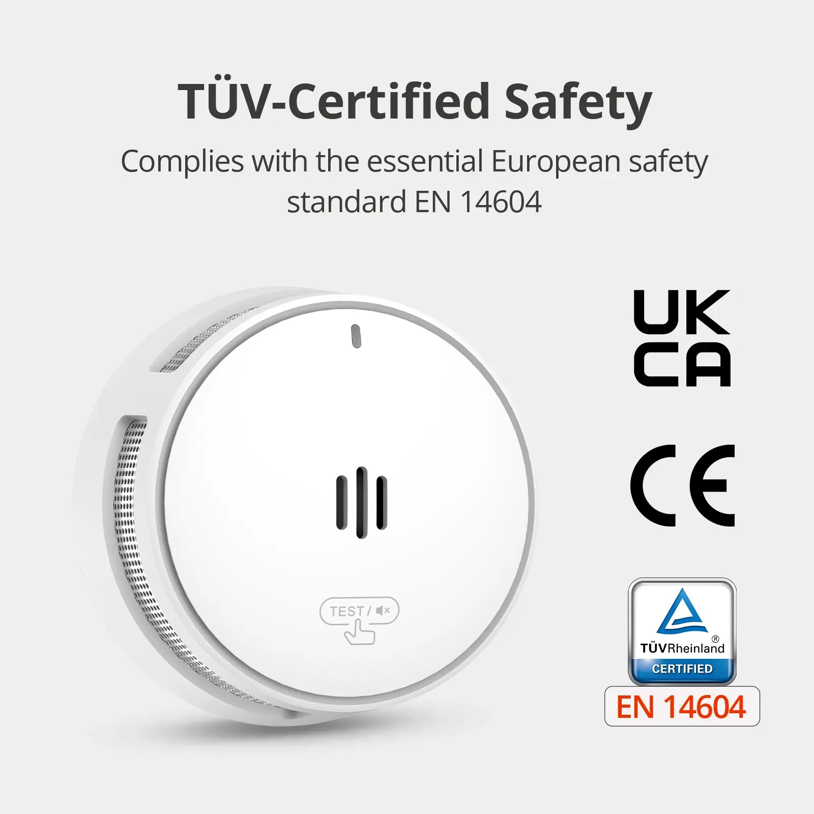 S05-R8-B smoke detectors certified safety