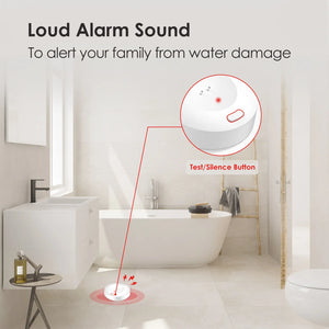 WL1 water leak detector lound alarm sound