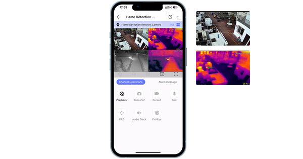 Wisualarm App Dual Surveillance