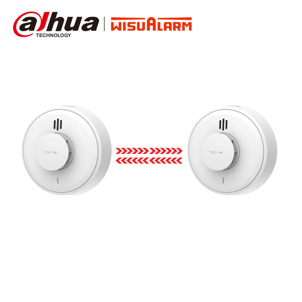 Wisualarm H01-R8-2PCS Interlinked Heat Alarm