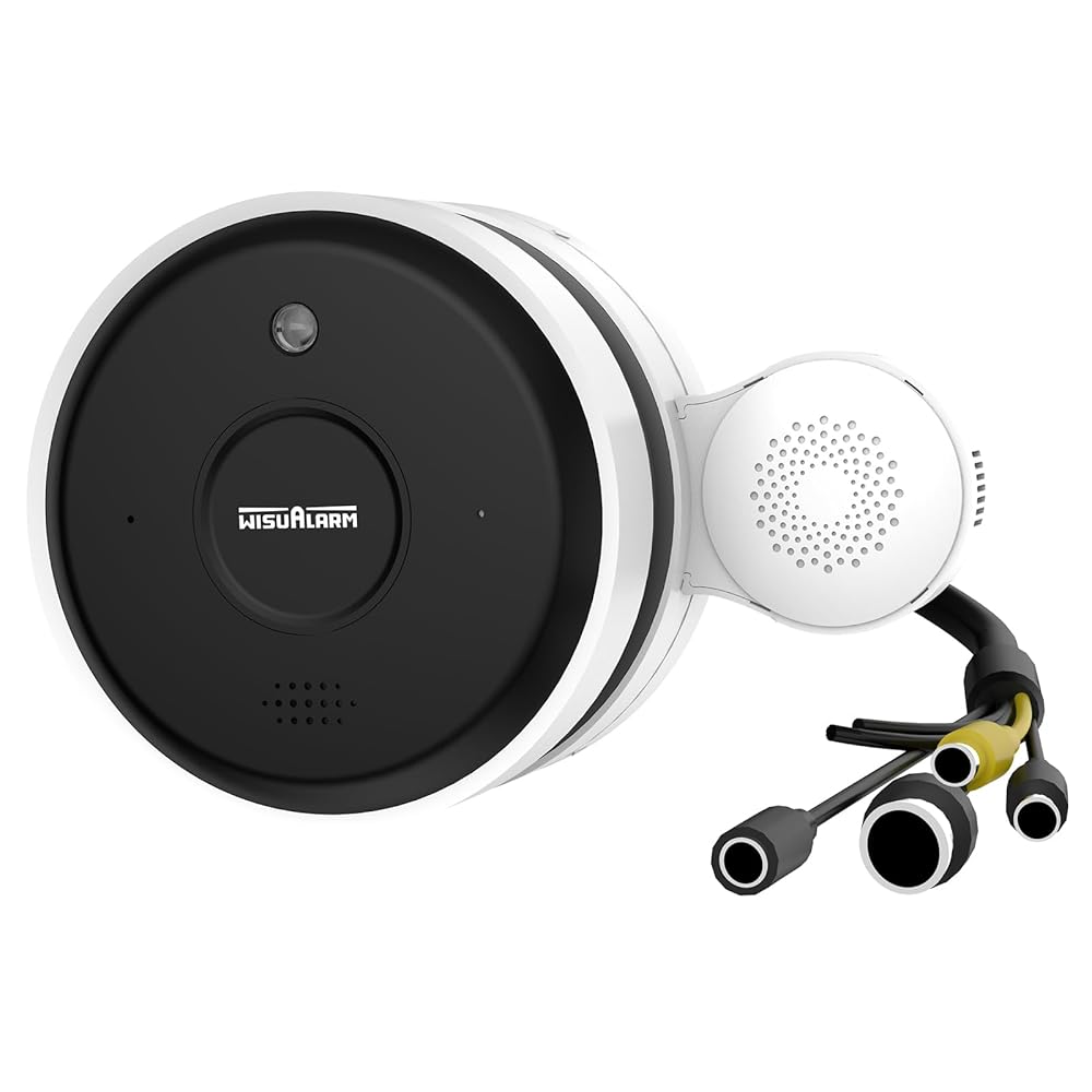 Wisualarm smoke sensing network camera pro