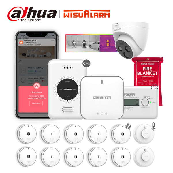 All-in-One Home Safety & Camera Kit
