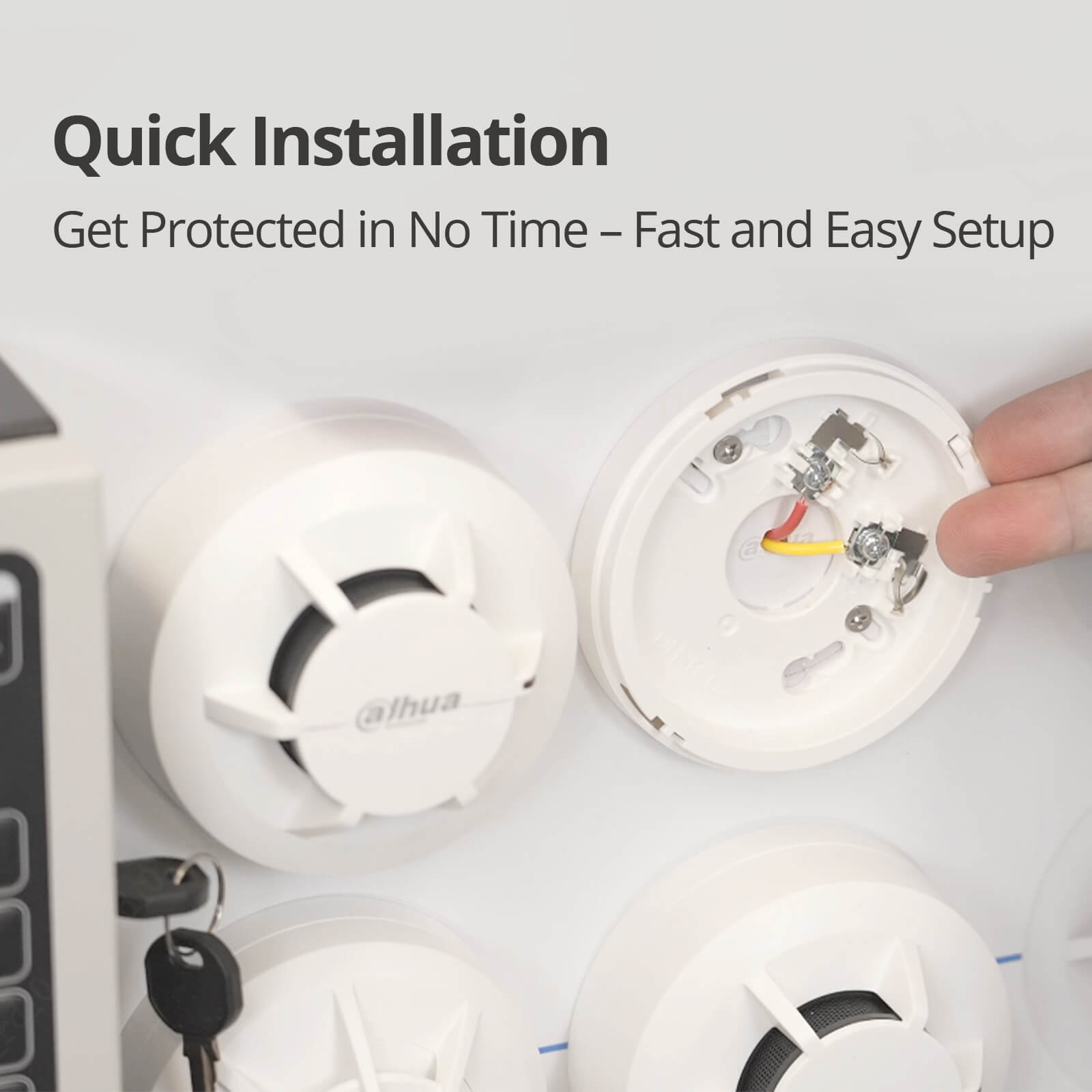 conventional fire alarm system two wire technology for quick installation