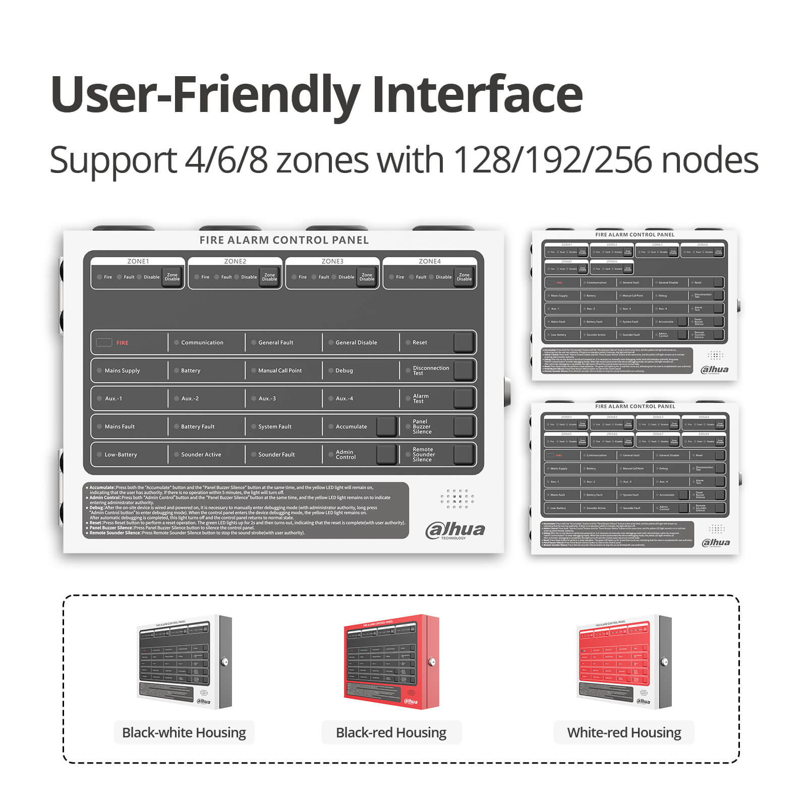 conventional fire alarm system user-friendly interface
