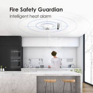 Wisualarm heat detector