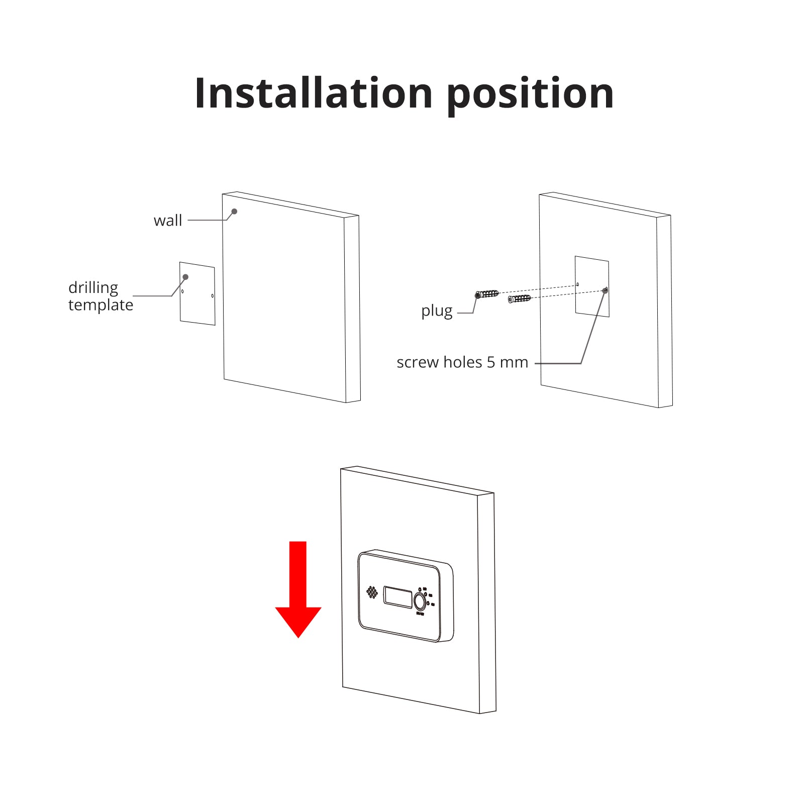 carbon monoxide alarm install